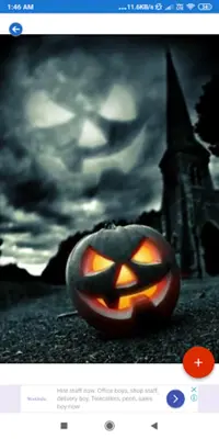 Halloween HD Wallpapers android App screenshot 1