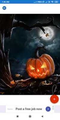 Halloween HD Wallpapers android App screenshot 3