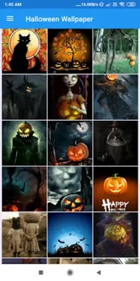 Halloween HD Wallpapers android App screenshot 5